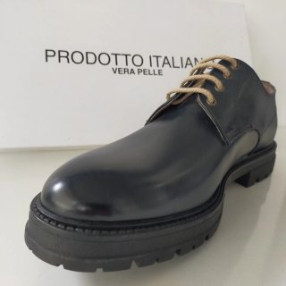 Scarpe uomo pelle classiche blu 45