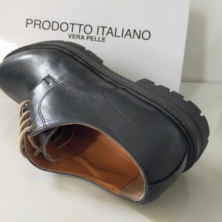 Scarpe uomo pelle classiche blu 45