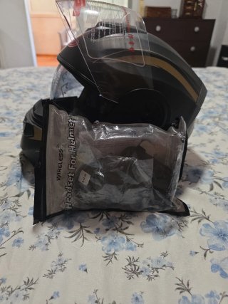 Casco Moto BLD Talla S Bluetooth Nuevo