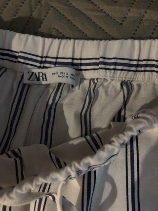 Pantalones Rayas Zara