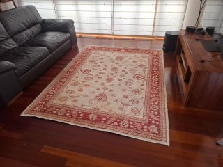 Lote 2 Tappeti Beige e Marrone