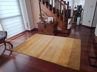 Lote 2 Tappeti Beige e Marrone