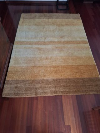 Lote 2 Tappeti Beige e Marrone