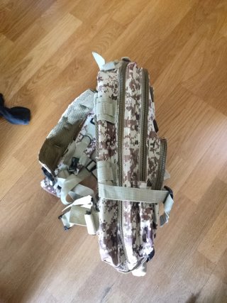 Mochila Táctica Militar Camuflaje Beige