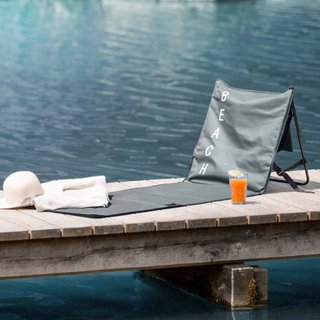 2 materassi da spiaggia con schienale · Tessuto