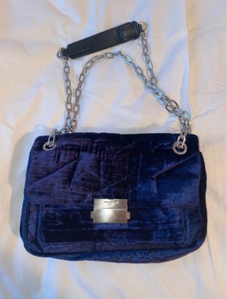Bolso Zadig & Voltaire Azul Marino Terciopelo