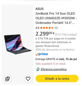 ASUS Zenbook Pro 14 Duo OLED UX8402ZE i7-12700H