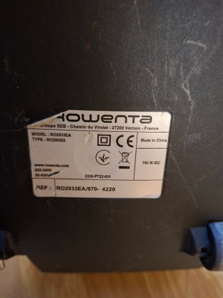 Aspiradora Rowenta sin bolsa