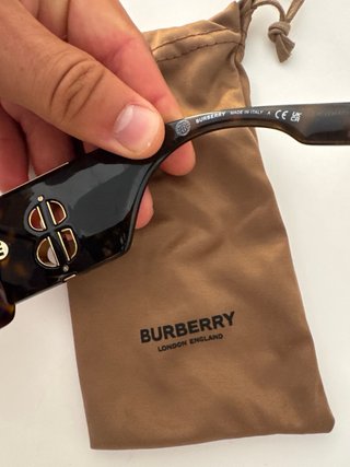 Gafas de sol Burberry Marrón y Dorado