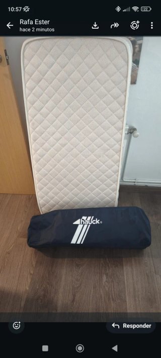 Cuna de viaje Hauck