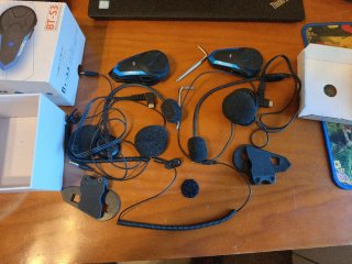Intercomunicador Moto Bluetooth FOQSPORTS BT-S3
