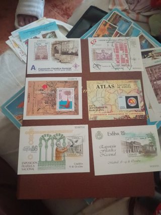 Hojas Bloque España Filatelia
