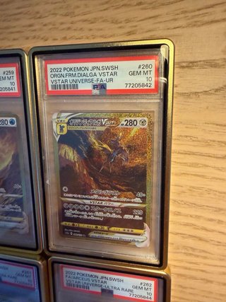 Palkia Dialga Giratina Arceus Vstar Psa 10 Seq.