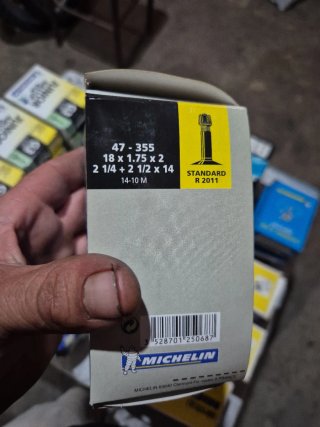 Lote Cámaras Bicicleta Michelin Airstop
