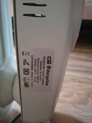 Calefactor Orbegozo RO-1010C Junior