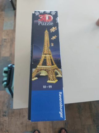 Puzzle 3D Torre Eiffel LED Ravensburger