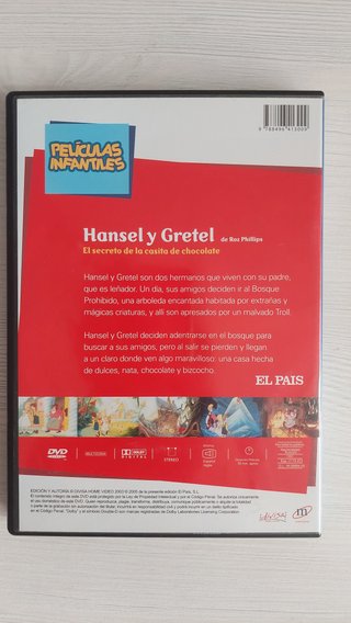 DVDs Mulan y Hansel y Gretel (Infantil)