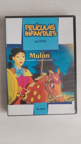 DVDs Mulan y Hansel y Gretel (Infantil)