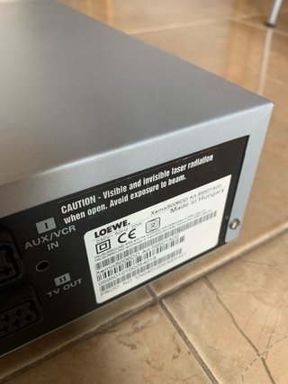 Reproductor DVD Loewe Xemix para piezas