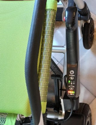 Silla ruedas eléctrica ZINGER ALLROAD plegable