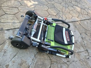 Silla ruedas eléctrica ZINGER ALLROAD plegable