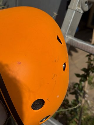 Casco infantil Micro naranja