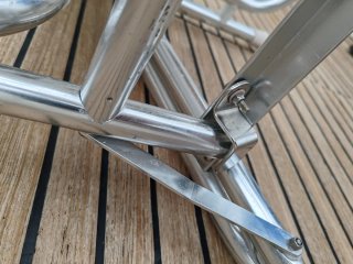 Silla aluminio náutica/exterior plegable