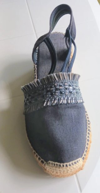 Alpargatas mujer talla 39 ajuste con gomas elástic