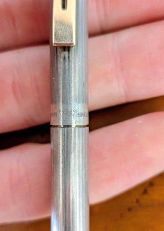 Bolígrafo Sheaffer Plata de Ley
