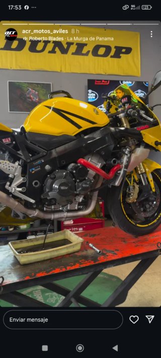 Suzuki GSXR 600 K5 Amarilla