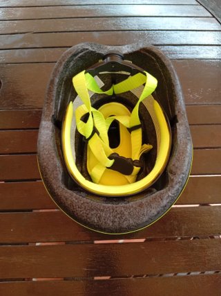 Casco Bici Infantil Btwin 2XS Amarillo