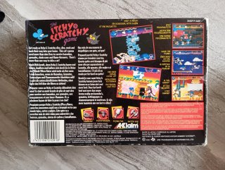 The Itchy & Scratchy Game SNES (Super Nintendo)