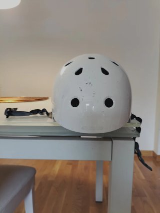 Casco blanco Oxelo Sky/Snowboard