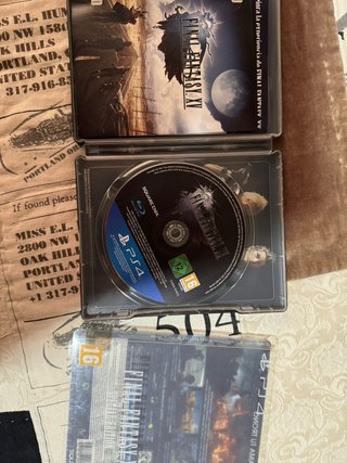 Final Fantasy XV Steelbook PS4 Edición Especial