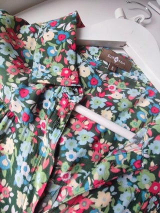Vestido camisero Surkana floral T/S