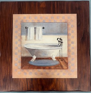 Conjunto 2 Cuadros Decorativos Baño