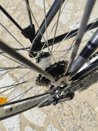 Bicicleta Nordic Bike Negra aluminio