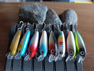 Lote señuelos pesca rockfishing