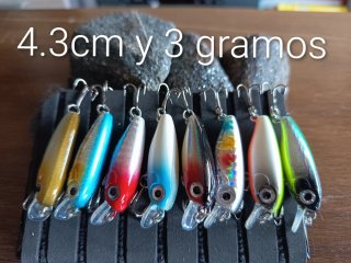 Lote señuelos pesca rockfishing