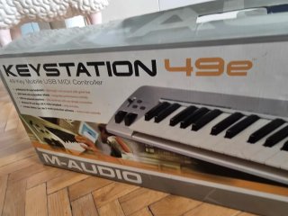 Teclado MIDI M-Audio Keystation 49e