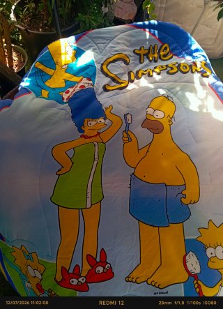 Edredón infantil The Simpsons