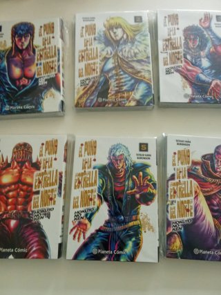 El puño de la estrella del norte  Manga 1-6
