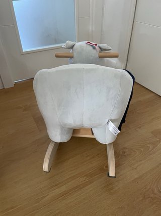 Caballito balancín peluche bebé