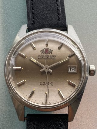 Reloj Orient Vintage Automático 21 Jewels