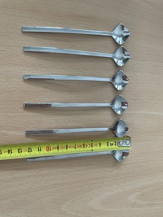 6 cucchiaini AMC in metallo
