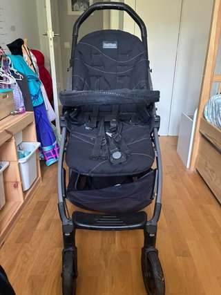 Carrito Peg Perego + capazo +silla para coche ymás