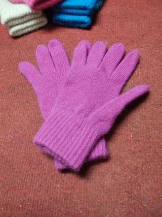 Guantes de lana talla S