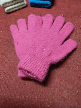 Guantes de lana talla S