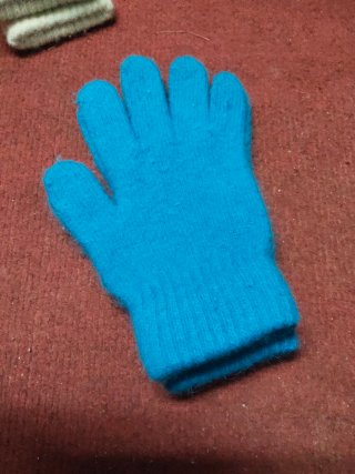 Guantes de lana talla S