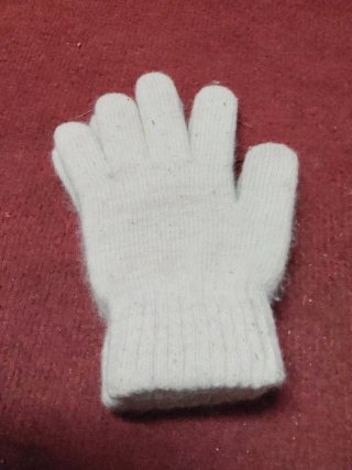 Guantes de lana talla S